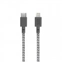 Native Union BELT-KV-CL-ZEB-2 lightning cable 1.2 m Black, White Native Union BELT-KV-CL-ZEB-2 lightning cable 1.2 m Black, White
