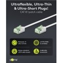 Goobay 74357 networking cable White 0.15 m Cat8.1 U/FTP (STP)