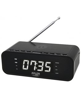 Adler AD 1192B herätyskello Digitaalinen herätyskello musta