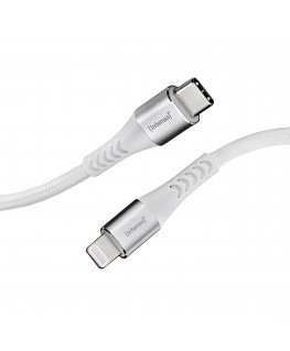 Intenso CABLE USB-C TO LIGHTNING 1.5M/7902002 USB-kaabel 1,5 m USB C USB C/Lightning Valge