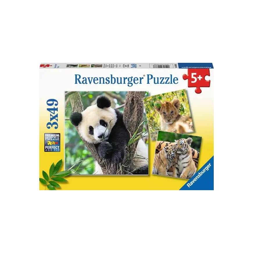 Ravensburger 05666 puzzle Contour puzzle 49 pc(s) Animals