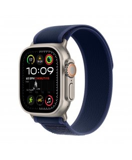 Apple Watch Ultra 2 GPS + Cellular 49mm Natural Titanium Case with Blue Trail Loop - S/M