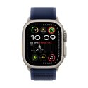 Apple Watch Ultra 2 GPS + Cellular 49mm Natural Titanium Case with Blue Trail Loop - S/M Apple Watch Ultra 2 GPS + Cellular 49mm Natural Titanium Case with Blue Trail Loop - S/M