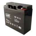 MegaBat MB 18-12 UPS akumuliatorius Rūgštinis akumuliatorius (VRLA) 12 V 18 Ah MegaBat MB 18-12 UPS akumuliatorius Rūgštinis akumuliatorius (VRLA) 12 V 18 Ah