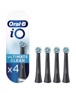 Oral-B iO Ultimate Clean 4210201342809 toothbrush head 4 pc(s) Black