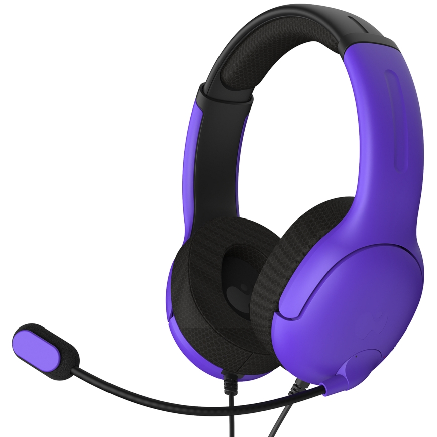 PDP Nebula Ultra Violet AIRLITE Гарнитура Проводная Оголовье Игровой Черный, Фиолетовый