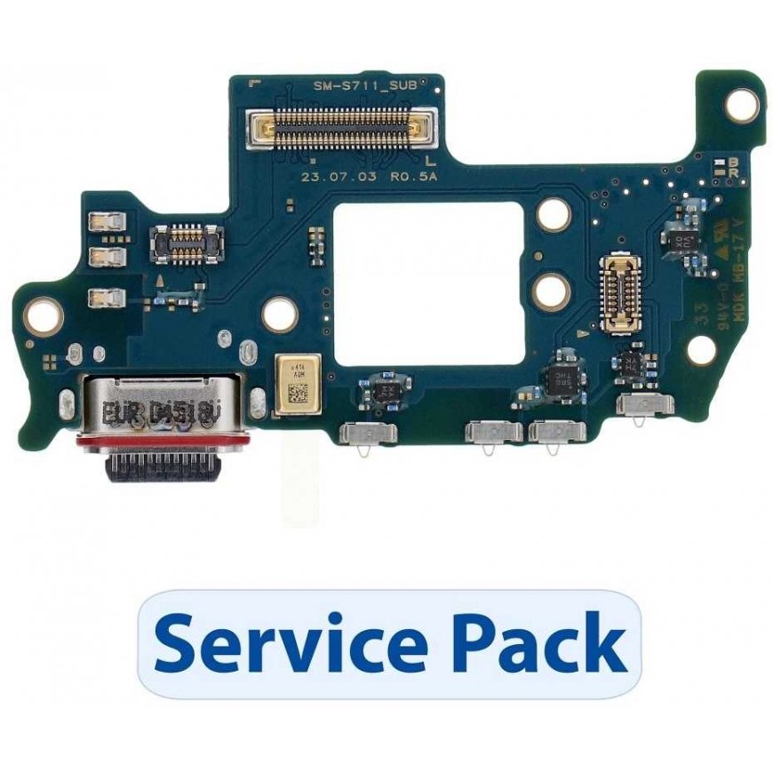 „ServicePack“ USB įkrovimo plokštė SAMSUNG S23 FE S711B GH96-16217A