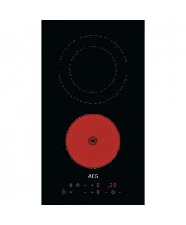 AEG HRB32310CB Black Built-in 30 cm Ceramic 2 zone(s)
