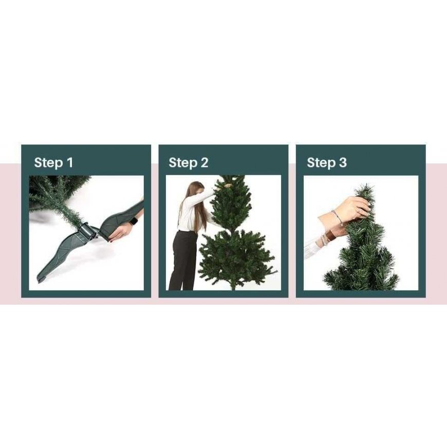 Artificial Christmas tree DecoKing LENA, 270 cm, with stand – 4