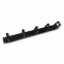 DATACOM 19" 1U mounting panel 5x plastic bracket DATACOM 19" 1U mounting panel 5x plastic bracket