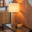 Atmosphera Lamp ADONA night light on a wooden base, height 53 cm Atmosphera Lamp ADONA night light on a wooden base, height 53 cm