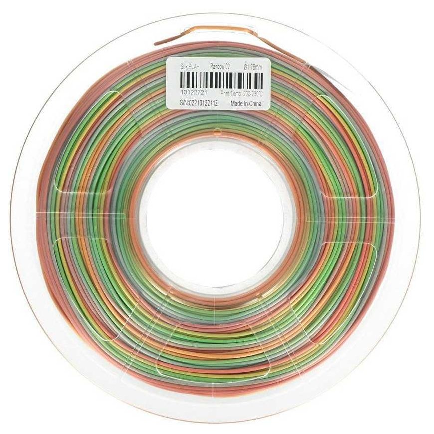 Plastic Sunlu PLA+ Silk - 1.75mm - 1kg - Rainbow – 3