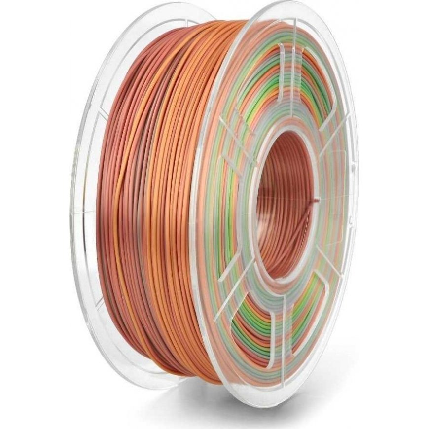 Plastikas Sunlu PLA+ Silk - 1.75mm - 1kg - Rainbow – 4
