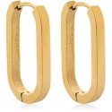 Troli Eternal gold-plated oval earrings VAAXF342G Troli Eternal gold-plated oval earrings VAAXF342G
