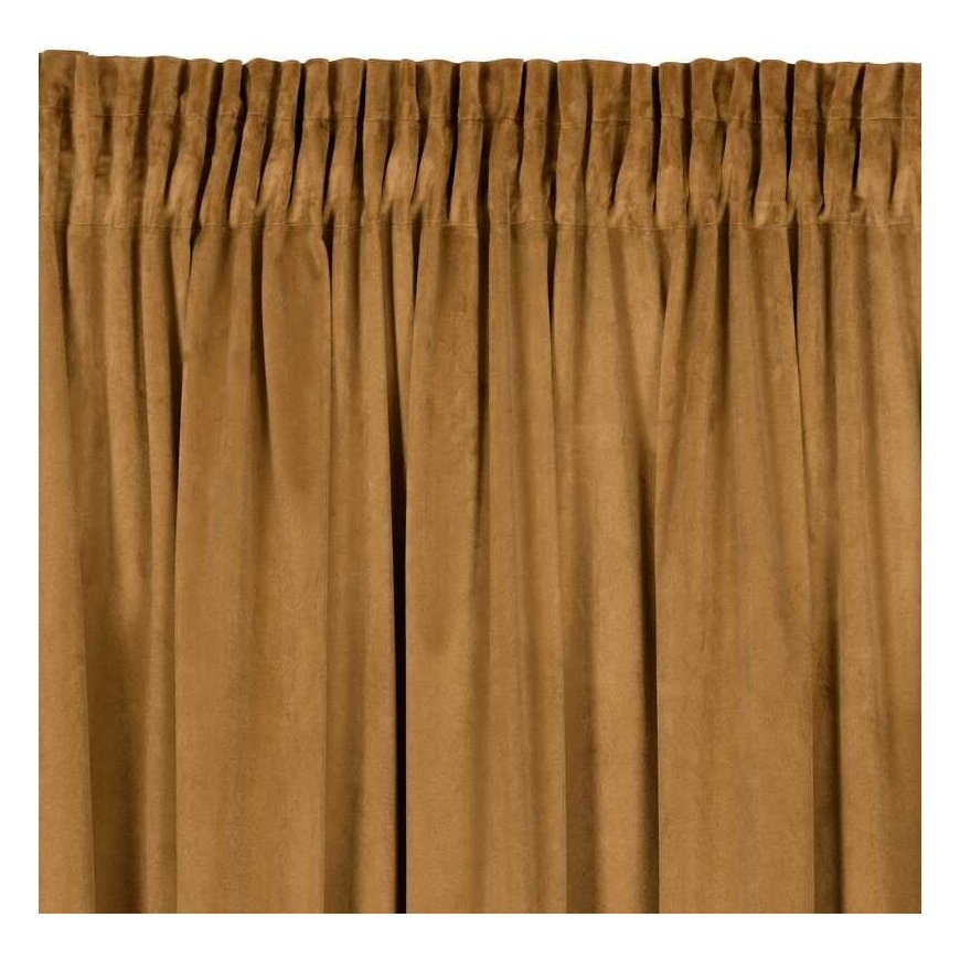 Eurofirany Curtains 140x270 Honey Rosa veluuri valmiina nauhalle D91 – 3