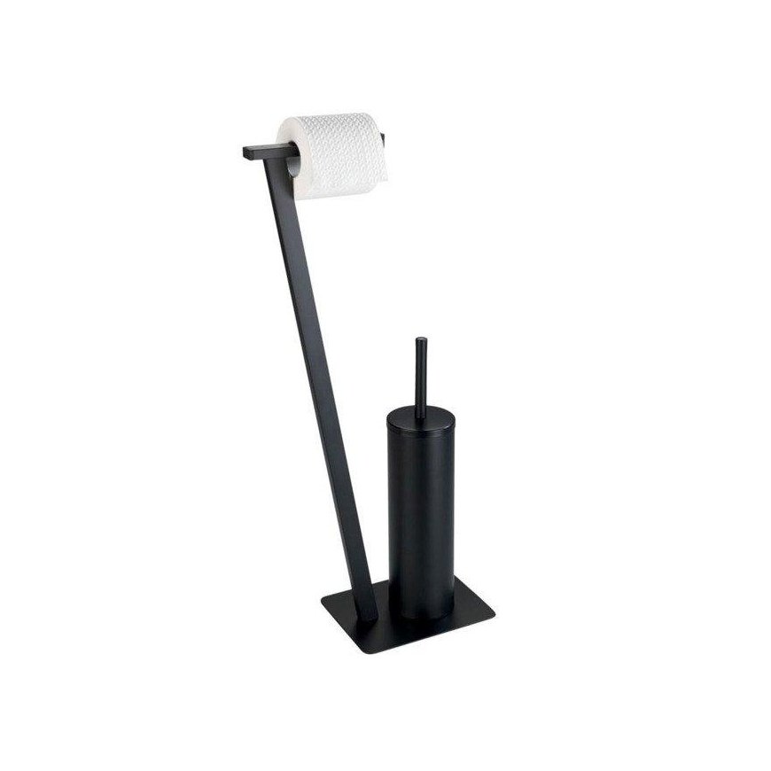 WENKO Toilet paper holder and toilet