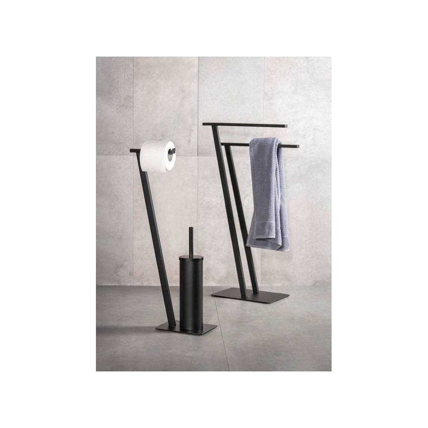 WC-paperipidike ja wc-harja LIRIO, musta, WENKO – 2