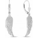 Brilio Silver Brilio Silver Charming silver earrings Angel wing EA329W Brilio Silver Brilio Silver Charming silver earrings Angel wing EA329W