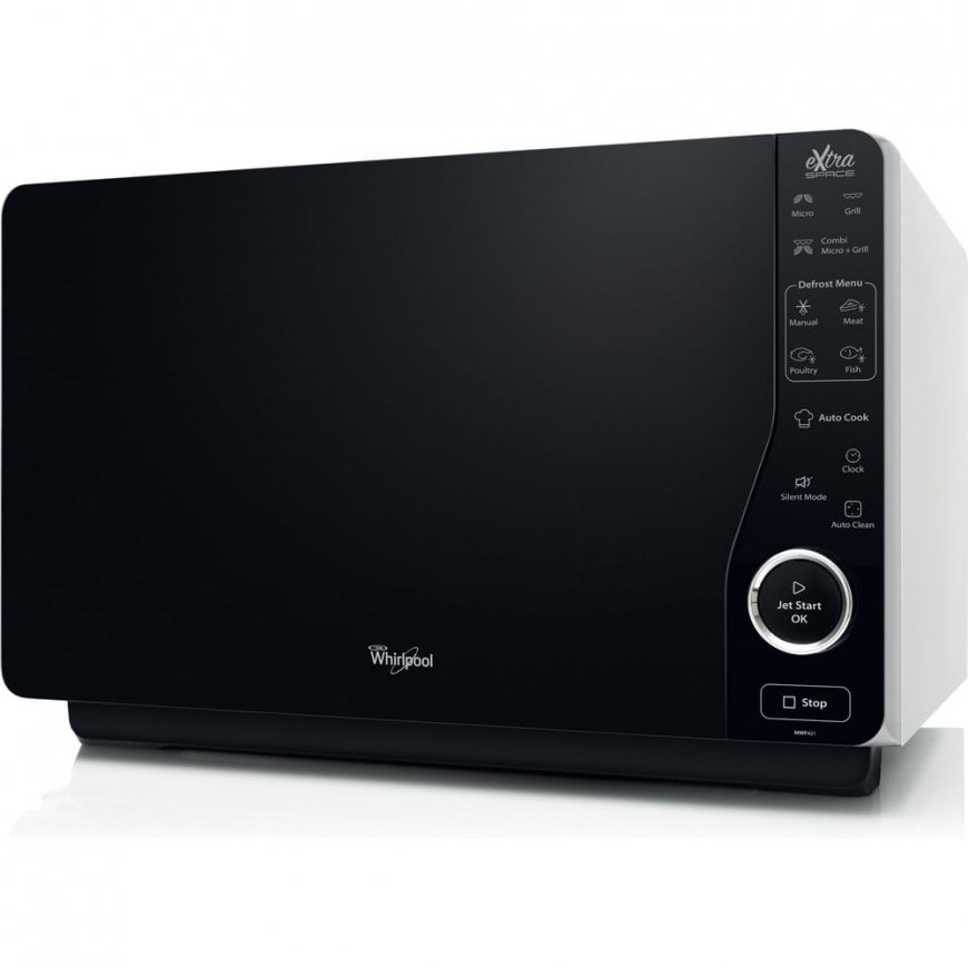 Whirlpool MWF 421 SL Melns, Sudrabs