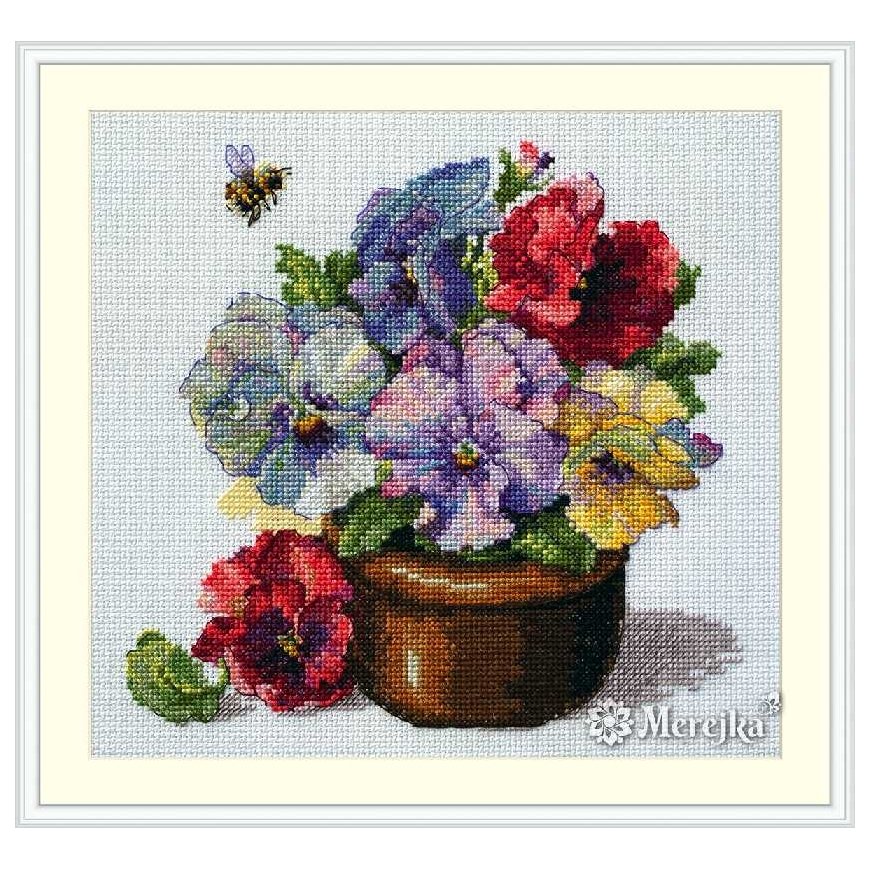 Merejka Spring Pansies SK215 – 4