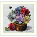 Merejka Spring Pansies SK215 Merejka Spring Pansies SK215
