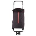 Gimi SHOPPING TROLLEY 30KG/50L. DOUBLE BLACK 4 WHEELS Gimi SHOPPING TROLLEY 30KG/50L. DOUBLE BLACK 4 WHEELS
