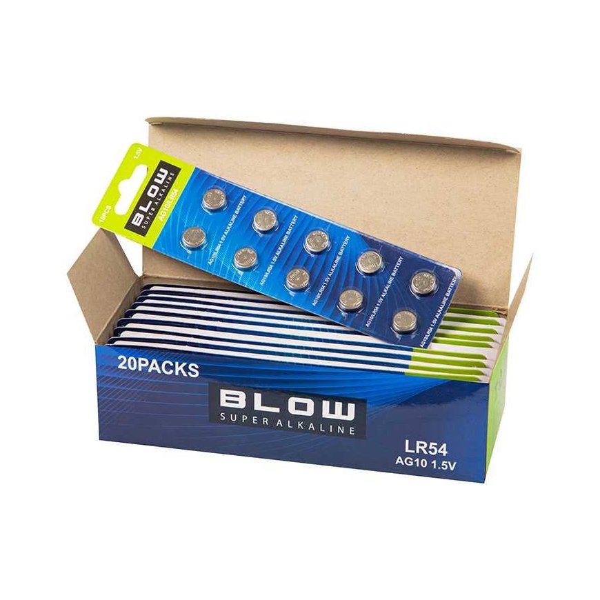 Battery AG10 blister LR54 BLOW