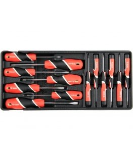 Yato YT-55455 manual screwdriver Set Straight screwdriver