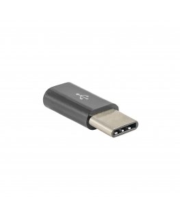 Akyga AK-AD-46 cable gender changer USB Typ micro-B USB Typ C Black