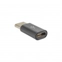 Akyga AK-AD-46 kabeļu spraudņu pāreja USB Typ micro-B USB Typ C Melns Akyga AK-AD-46 kabeļu spraudņu pāreja USB Typ micro-B USB Typ C Melns