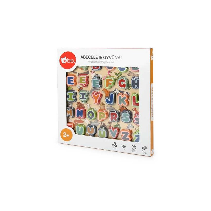 because Puzzle "Alphabet and animals", in Lithuanian. – 3