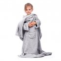 DecoKing BLANKET LAZYKIDS STEEL 90x105 DecoKing BLANKET LAZYKIDS STEEL 90x105