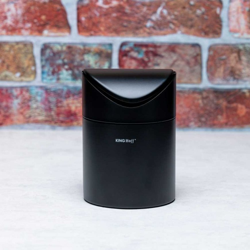 King Hoff MINI WASTE BIN SMALL JUTE MATTE KINGHOFF KH-1813 – 3