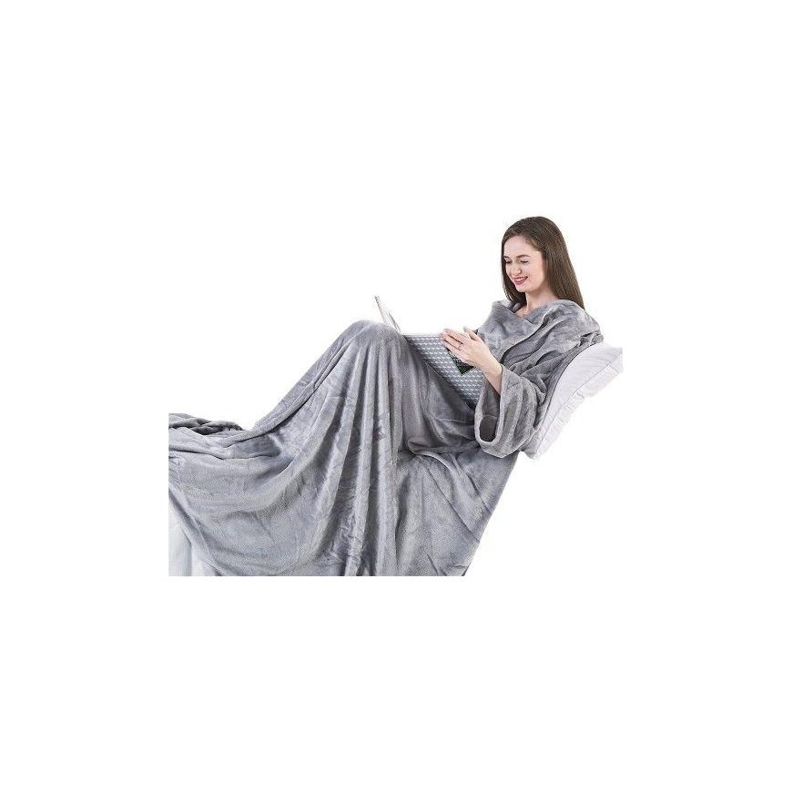 DecoKing Lazy heitto, harmaa, 170 cm x 200 cm
