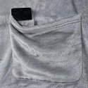 DecoKing Lazy throw, grey, 170 cm x 200 cm