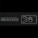 DecoKing Lazy heitto, harmaa, 170 cm x 200 cm DecoKing Lazy heitto, harmaa, 170 cm x 200 cm