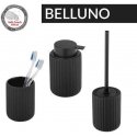 Liquid soap dispenser BELLUNO, ceramic, black, 300 ml, Wenko Liquid soap dispenser BELLUNO, ceramic, black, 300 ml, Wenko
