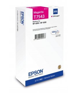 Epson C13T75434N rašalo kasetė 1 vnt Originalus Ekstra (Super) didelės išeigos Rausvai raudona