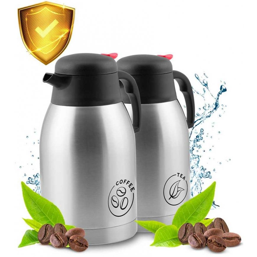Vakuuminis ąsotis, 2 vnt., kavai ir arbatai, 2 l, Berdsen BD-780 – 4