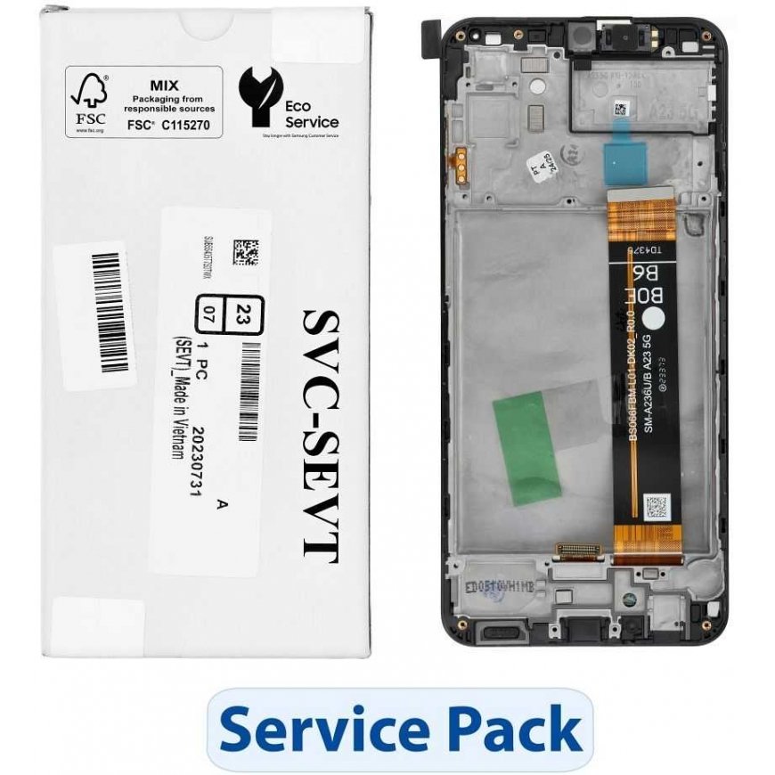 ServicePack LCD Screen SAMSUNG A23 5G A236 GH82-29734A