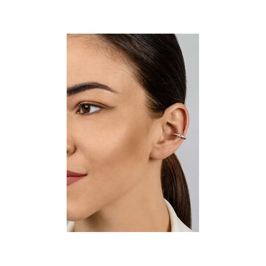 Brilio Silver Brilio Silver Playful silver earrings Star with zircons EA783W – 3