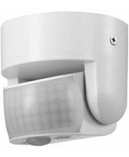 Motion sensor, PIR, 12m 1200W 180° IP65 wall/ceiling/corner Eurolight