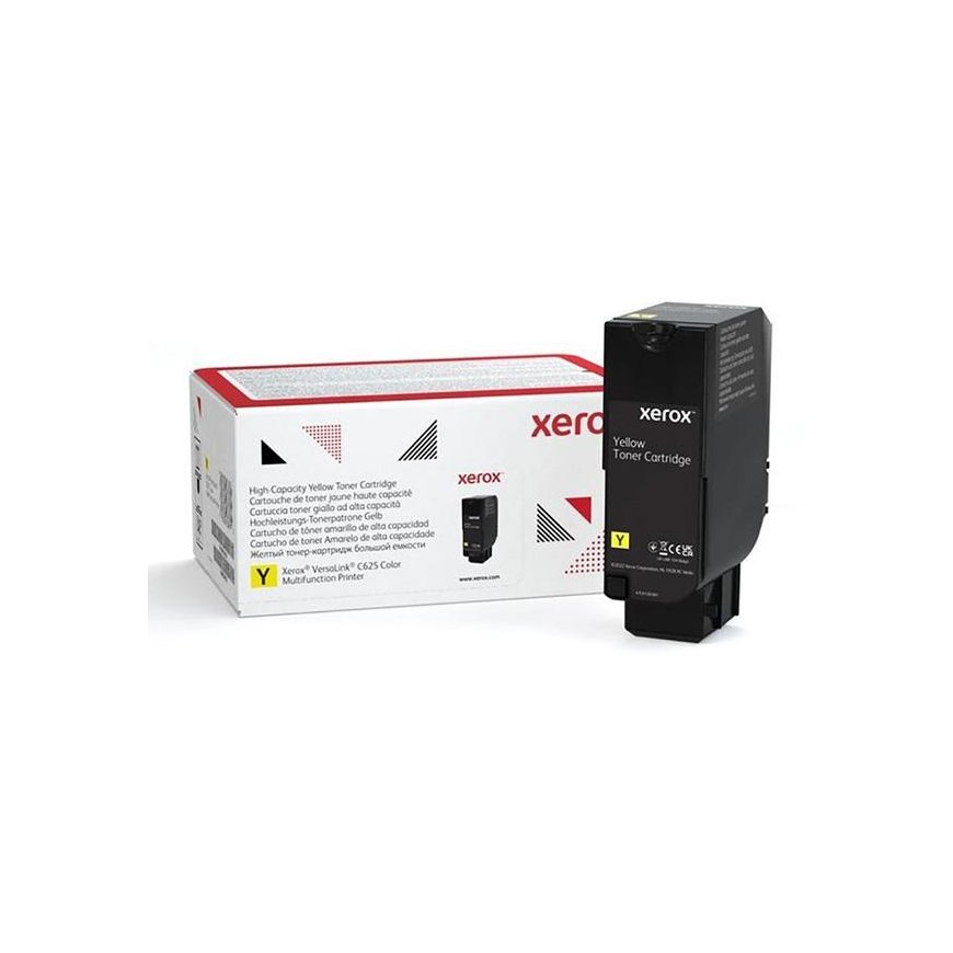 Xerox Cartridge Yellow – High Capacity C625 (16,000 Pages)