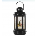 Emos LED decoration - Christmas lantern with Santa, 20 cm, 3x AAA, indoor, warm white, timer Emos LED decoration - Christmas lantern with Santa, 20 cm, 3x AAA, indoor, warm white, timer