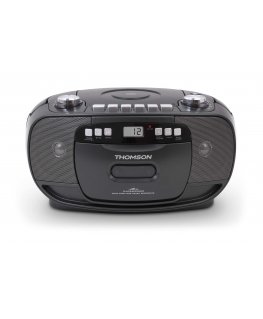 Thomson Portable CD/Tape Radio (Black)