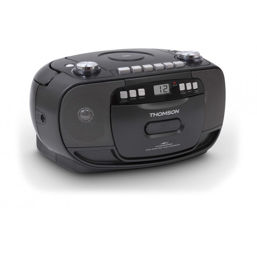 Thomson RK200CD kaasaskantav stereosüsteem Analoog 2,4 W AM, FM Must MP3 taasesitus – 2