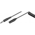 Goobay 50016 garso kabelis 5 m 6.35mm Juoda Goobay 50016 garso kabelis 5 m 6.35mm Juoda