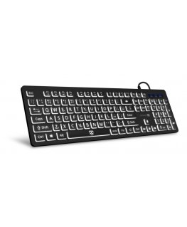 Connect IT CKB-7100-CS klaviatūra Namams / biurui USB Slovakų, Čekų Juoda