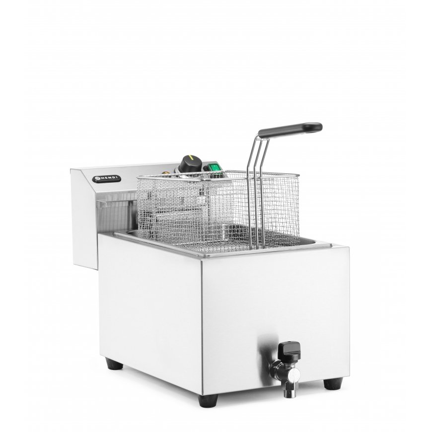 Hendi 209424 fryer Single 10 L Stand-alone 6600 W Deep fryer Silver – 3
