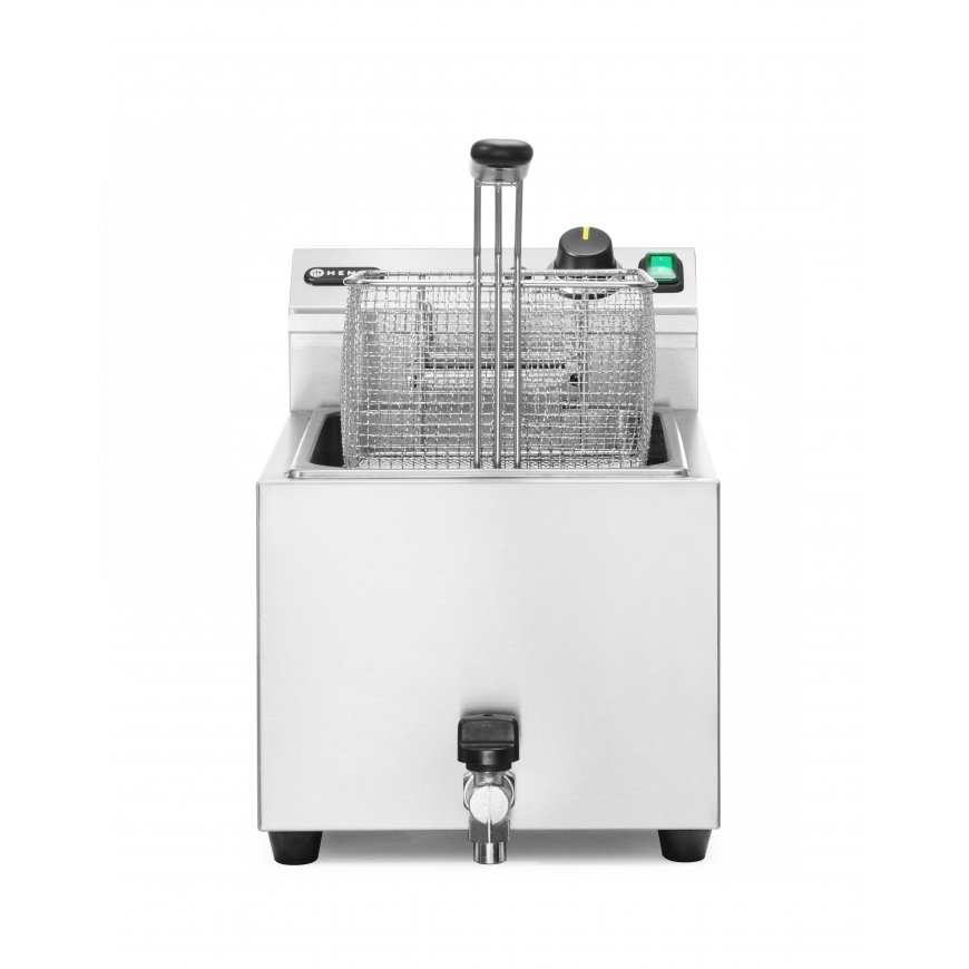 Hendi 209424 fryer Single 10 L Stand-alone 6600 W Deep fryer Silver – 4